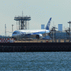 城南島海浜公園で飛行機を撮影する